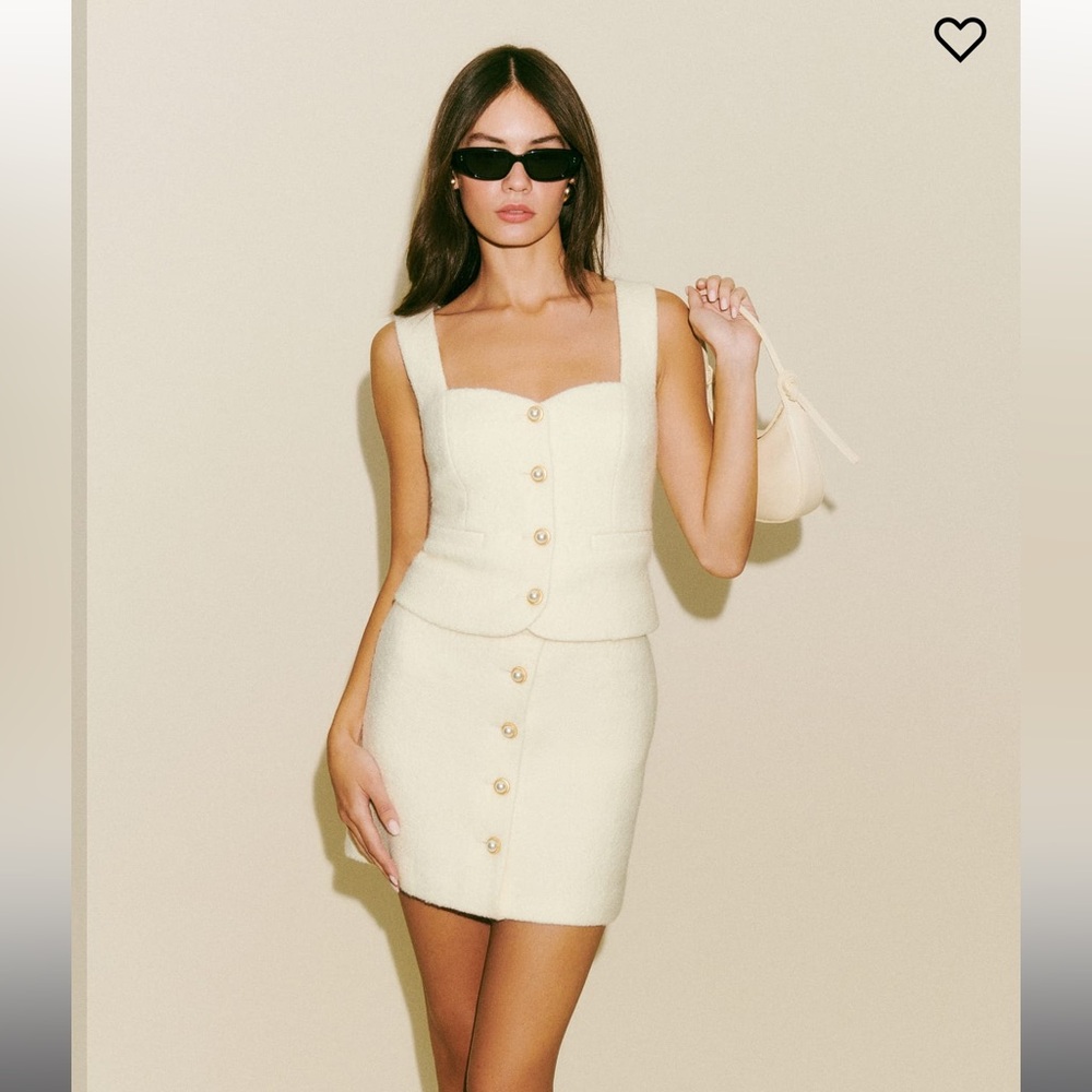 Reformation Brielle Skirt & Amora Top